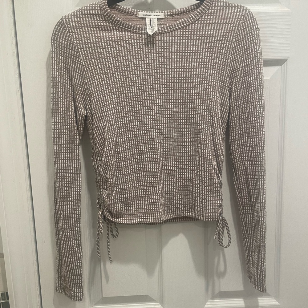 Caution to the Wind cropped top